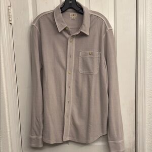 J. Crew Light Gray Casual Button Down Shirt